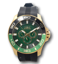 Load image into Gallery viewer, Invicta Pro Diver Men's 50mm Green Dial Silicone Multifunction Date Watch 35743-Klawk Watches