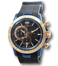 Load image into Gallery viewer, Technomarine UF6 Men's 45mm Electric Blue Rose Gold Swiss Chrono Watch TM-615015-Klawk Watches