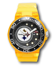 Load image into Gallery viewer, Invicta NFL Pittsburgh Steeler Men's 52mm Pro Diver Limited Silicone Watch 41450-Klawk Watches
