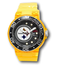 Load image into Gallery viewer, Invicta NFL Pittsburgh Steeler Men's 52mm Pro Diver Limited Silicone Watch 41450-Klawk Watches