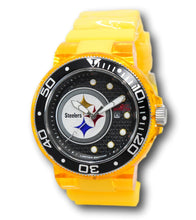 Load image into Gallery viewer, Invicta NFL Pittsburgh Steeler Men's 52mm Pro Diver Limited Silicone Watch 41450-Klawk Watches