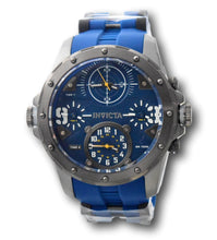 Load image into Gallery viewer, Invicta Coalition Forces Men's 50mm 4-Time Zones Blue Gunmetal Watch 39354-Klawk Watches