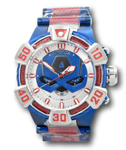 Load image into Gallery viewer, Invicta Marvel Blue Captain America Men's 52mm Limited Carbon Fiber Watch 38381-Klawk Watches
