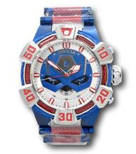 Load image into Gallery viewer, Invicta Marvel Blue Captain America Men's 52mm Limited Carbon Fiber Watch 38381-Klawk Watches