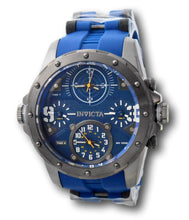 Load image into Gallery viewer, Invicta Coalition Forces Men's 50mm 4-Time Zones Blue Gunmetal Watch 39354-Klawk Watches
