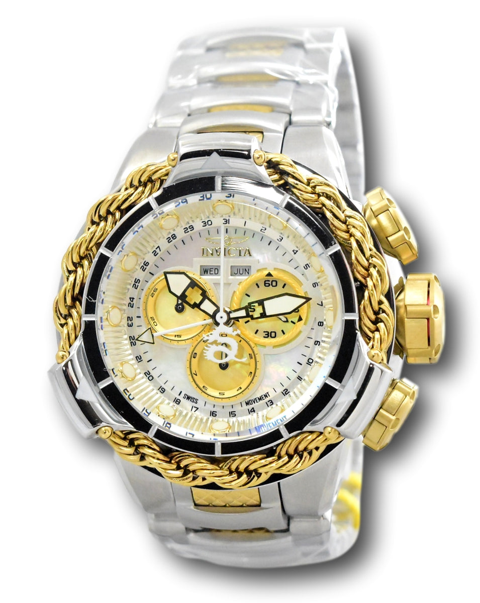 Invicta Subaqua Alpha Men's 50mm Master Calendar Swiss Chrono MOP Watch  36000