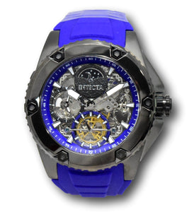 Invicta Akula Automatic Men's 51mm Dual Time Skeleton Dial Gunmetal Watch 42767-Klawk Watches