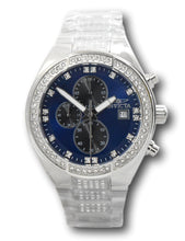 Load image into Gallery viewer, Invicta Specialty Lux Men's 45mm Blue Dial Crystals Silver Chrono Watch 38609-Klawk Watches