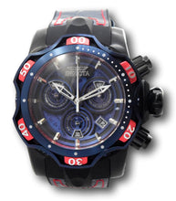 Load image into Gallery viewer, Invicta Venom Gen III Men's 52mm Blue Silicone Swiss Chrono Watch 38718 RARE-Klawk Watches
