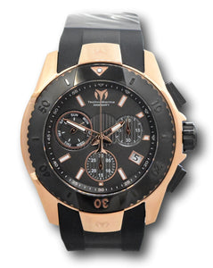 Technomarine UF6 Mens 45mm Rose Gold and Black Swiss Chronograph Watch TM-616005-Klawk Watches