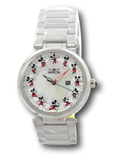 Load image into Gallery viewer, Invicta Disney Women's 36mm Mickey Limited Edition MOP Dial Silver Watch 39252-Klawk Watches
