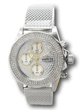 Load image into Gallery viewer, Invicta Pro Diver Women's 38mm Silver 399 PAVE Crystal Chronograph Watch 32934-Klawk Watches