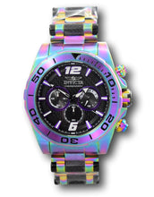 Load image into Gallery viewer, Invicta Speedway Men's 48mm Carbon Fiber Rainbow Iridescent Chrono Watch 36268-Klawk Watches