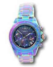 Load image into Gallery viewer, Invicta Speedway Black Pearl Men's 40mm Iridescent Chronograph Watch 23941 RARE-Klawk Watches