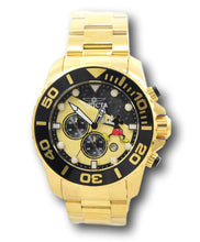 Load image into Gallery viewer, Invicta Disney Men's 50mm Mickey Limited Ed Gold Chronograph Watch 32448 RARE-Klawk Watches