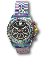 Load image into Gallery viewer, TechnoMarine Manta Ray Luxe Women's 40mm Rainbow Black Crystals Watch TM-221021-Klawk Watches