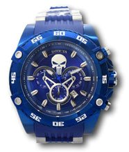 Load image into Gallery viewer, Invicta Marvel Punisher Men's 52mm Electric Blue Limited Ed Chrono Watch 38180-Klawk Watches