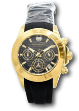 Load image into Gallery viewer, TechnoMarine Manta Ray Women's 38mm Black Dial Gold Chronograph Watch TM-219042-Klawk Watches
