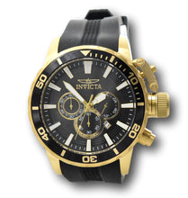 Load image into Gallery viewer, Invicta Corduba Men's 52mm Black Dial Gold Silicone Chronograph Watch 33703-Klawk Watches