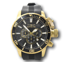 Load image into Gallery viewer, Invicta Corduba Men's 52mm Black Dial Gold Silicone Chronograph Watch 33703-Klawk Watches