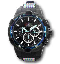 Load image into Gallery viewer, Invicta Aviator Men's 52mm Black Rainbow Iridescent Chronograph Watch 23691 RARE-Klawk Watches