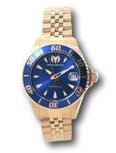 Load image into Gallery viewer, TechnoMarine Sea Manta Automatic Womens 38mm Rose Gold Blue Dial Watch TM-219066-Klawk Watches
