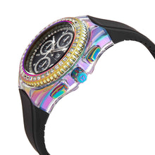Load image into Gallery viewer, TechnoMarine Cruise Glitz Women's 40mm Rainbow Crystals Chrono Watch TM-121053-Klawk Watches