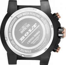 Load image into Gallery viewer, Invicta Bolt 25469 Men's Black & Rose Gold Silicone Chronograph Watch 51.5mm-Klawk Watches