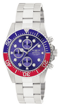 Load image into Gallery viewer, Invicta Pro Diver Men's 43mm Blue Dial Pepsi Bezel Chronograph Watch 1771-Klawk Watches