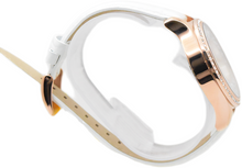 Load image into Gallery viewer, Invicta Angel Women's 40mm Rose Gold Crystal Sparkle White Leather Watch 24588-Klawk Watches
