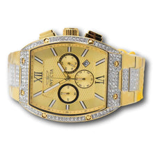 Load image into Gallery viewer, Invicta Celestial Primus Men's 43mm 200 Crystals Gold Chrono Quartz Watch 50193-Klawk Watches
