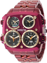 Load image into Gallery viewer, Invicta Aviator Zulu Time 4 Time Zone Men's 50mm Burgundy Red Quartz Watch 50656-Klawk Watches
