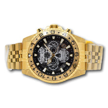 Load image into Gallery viewer, Invicta Pro Diver Dia Day Los Muertos 43mm Gold Skull Floral Chrono Watch 48951-Klawk Watches
