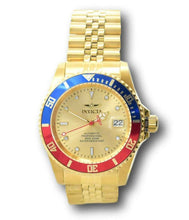 Load image into Gallery viewer, Invicta Pro Diver Automatic Men's 42mm Gold Dial Pepsi Bezel Watch 29183-Klawk Watches
