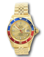 Load image into Gallery viewer, Invicta Pro Diver Automatic Men's 42mm Gold Dial Pepsi Bezel Watch 29183-Klawk Watches
