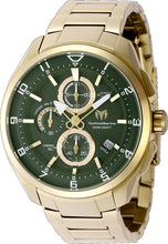 Load image into Gallery viewer, TechnoMarine Ocean Quantum Men's 44mm Green &amp; Gold Chronograph Watch TM-318131-Klawk Watches
