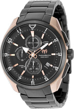 Load image into Gallery viewer, TechnoMarine Ocean Quantum Men's 44mm Dark Rose Gold Chronograph Watch TM-318122-Klawk Watches
