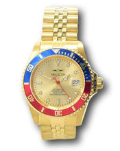 Load image into Gallery viewer, Invicta Pro Diver Automatic Men's 42mm Gold Dial Pepsi Bezel Watch 29183-Klawk Watches
