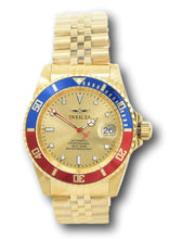 Load image into Gallery viewer, Invicta Pro Diver Automatic Men's 42mm Gold Dial Pepsi Bezel Watch 29183-Klawk Watches
