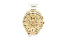 Load image into Gallery viewer, TechnoMarine Ocean Quantum Men's 44mm Triple Gold Chronograph Watch TM-318130-Klawk Watches

