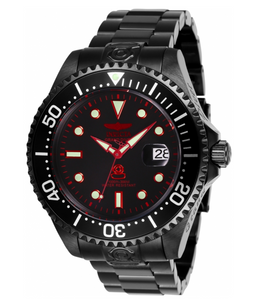 Invicta Grand Diver 'Red Phantom' Men's 47mm Automatic Triple Black Watch 28685-Klawk Watches