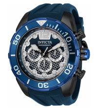 Load image into Gallery viewer, Invicta Pro Diver Twisted Metal Dial Men's 50mm Blue Chronograph Watch 33824-Klawk Watches
