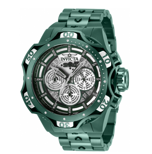 Invicta SHAQ Men's 52mm 36 Diamonds Limited Ed Venom Chrono Watch 34644 RARE-Klawk Watches