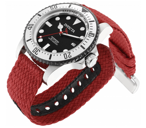 Invicta Pro Diver Automatic Men's 44mm Master of the Sea Red Strap Watch 35486-Klawk Watches