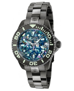 Invicta Pro Diver Women's 35764 Automatic 38mm Abalone Gunmetal Watch-Klawk Watches