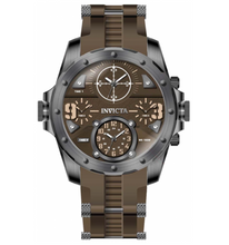 Load image into Gallery viewer, Invicta Coalition Forces Sniper Mens 50mm 4-Time Zone Brown Military Watch 39357-Klawk Watches
