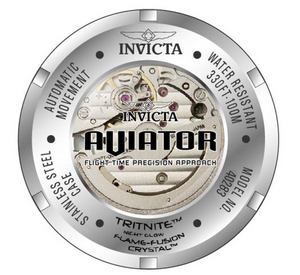 Invicta Aviator Pilot Automatic Men's 50mm Blue Anatomic Dial Watch 40281-Klawk Watches