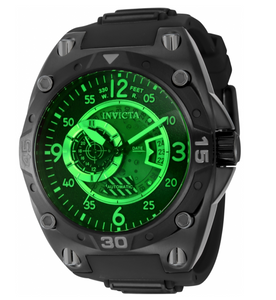 Invicta Aviator Auto Men's 50mm Deep Radar Green Watch 40285-Klawk Watches