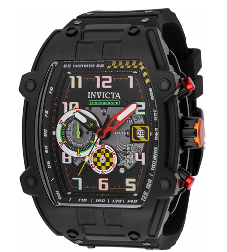 Invicta Nightshift Apex Chrono Men's 48mm S1 Diablo Quartz Chrono Watch 42331-Klawk Watches