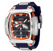 Load image into Gallery viewer, Invicta NFL Denver Broncos Men&#39;s 53mm Diablo Silicone Chronograph Watch 42814-Klawk Watches
